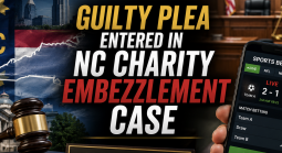 North Carolina Charity President Pleads Guilty to Using $400,000 in Donations for Online Gambling
