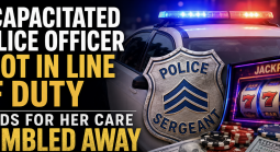 Mobile Alabama County Police Officer Accused of Gambling Away Most of Incapacitated Wife's Funds to Gamble at Mississippi Casinos