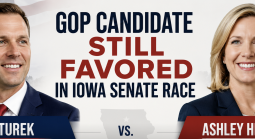 Iowa Senate Race Still Favors Republicans Slightly Following Josh Turek Win: Set to Face GOP’s Ashley Hinson