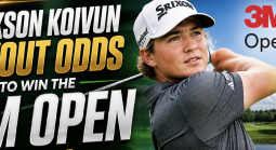 Jackson Koivun Payout Odds to Win the 3M Open 2026