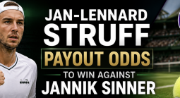 What Are the Payout Odds if Jan-Lennard Struff Wins Against Jannik Sinner?