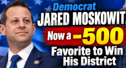 Jared Moskowitz Now in 'Lock' Territory as Oddsmakers Move Odds Up Full Point to Florida-25 District
