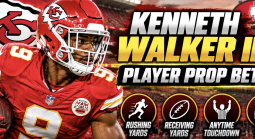 Chiefs vs. Raiders Total Rushing Yards Prop Bets: Kenneth Walker III