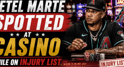 What Injury? Diamondbacks Ketel Marte Spotted at Talking Stick Resort Casino in Scottsdale, Arizona