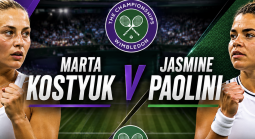 2026 Wimbledon Betting Markets:  Marta Kostyuk v Jasmine Paolini 