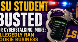 LSU Student Booked Into East Baton Rouge Parish Prison, Accused of Running Illegal Gambling Biz