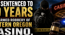 Man Sentenced to 20 Years for Armed Robbery of Eastern Oregon Casino