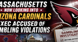 Arizona Cardinals Exec Now Under Investigation in Massachusetts for Alleged Gambling Violations
