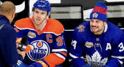 Connor McDavid and Auston Matthews