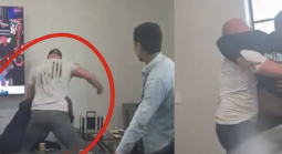 Maruice Hawkins getting beat up