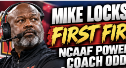Mike Locksley First Fired NCAAF Power 4 Coach Odds