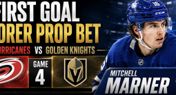 First Goal Scorer Prop Bet Hurricanes vs. Golden Knights Game 4: Mitchell Marner, Jack Eichel, Andrei Svechnikov