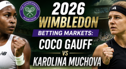 2026 Wimbledon Betting Markets: Coco Gauff vs Karolina Muchova