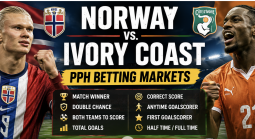 PPH World Cup Game Prop Bets - Norway vs. Ivory Coast