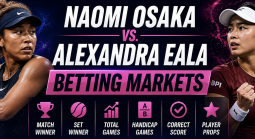 Naomi Osaka vs. Alexandra Eala Betting Markets: WTA Washington 2026 Odds