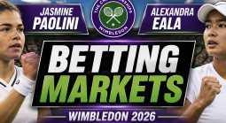 2026 Wimbledon Betting Markets: Jasmine Paolini v Alexandra Eala