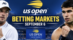 Tommy Paul v Carlos Alcaraz US Open Betting Markets September 6