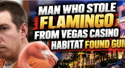 Man Who Stole Peachy From Casino Flamingo Habitat Found Guilty in Las Vegas Court