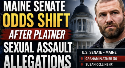 Maine Senate Odds Shift After Platner Sexual Assault Allegations