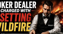 Poker Dealer Accused of Sparking San Diego California Wildfire