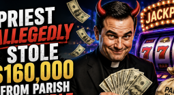 Overland Park Kansas Area Priest Allegedly Stole $160,000 From Parish to Gamble, Fuel a Luxurious Lifestyle