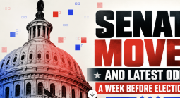 Senate Moves and Latest Odds a Week Before Election Day