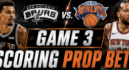 NBA Finals Spurs vs. Knicks Game 3 Total Points Scored Prop Bet: Jalen Brunson, Victor Wembanyama, Karl-Anthony Towns