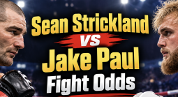 Sean Strickland vs Jake Paul Fight Odds