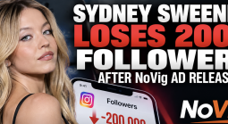 Sydney Sweeney Loses 200,000 Instagram Followers Following Controversial Nude NoVig Ad