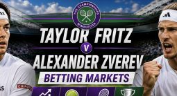 2026 Wimbledon Betting Markets: Taylor Fritz v Alexander Zverev 