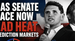 Prediction Markets Now Have Texas Senate Race a Dead Heat