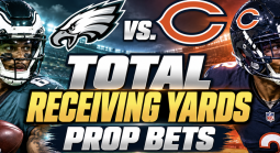 Eagles vs. Bears Total Receiving Yards Prop Bets: DeVonta Smith, Dontayvion Wicks, Luther Burden III
