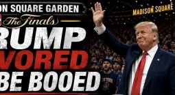 Trump favored to be booed at NBA Finals at MSG
