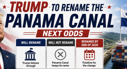 Trump to Rename the Panama Canal Next Odds