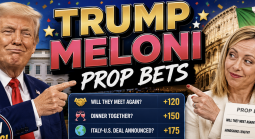 Trump vs. Meloni Prop Bets Now Up