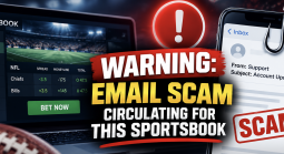 Be Careful: Scam Emails Circulating Pretending to be Popular Bet105 Gambling Site