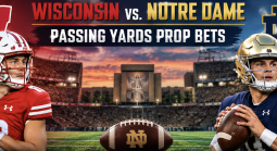 Wisconsin vs. Notre Dame Passing Yards Prop Bet Payouts: C.J Carr, Colton Joseph