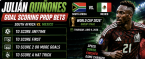 Julian Quinones prop bets for the 2026 World Cup first match