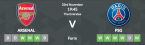 Arsenal v PSG Champions League Betting Odds – 23 November