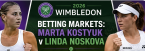 2026 Wimbledon Betting Markets: Marta Kostyuk v Linda Noskova