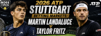 2026 ATP Stuttgart Betting Markets: Martin Landaluce v Taylor Fritz 
