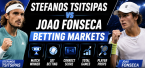 Stefanos Tsitsipas v Joao Fonseca Betting Markets - ATP Montreal QC 2026 Odds