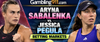 Aryna Sabalenka v Jessica Pegula Betting Markets US Open September 10