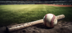 Baseball and bat