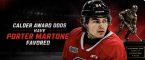 Porter Martone Odds to Win Calder Memorial in 2026-2027 at 3-1
