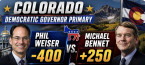 Colorado Democratic Primary for Governor Odds Have Phil Weiser -400 Favorite, Michael Bennet Pays $250