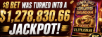 $8 Bet Pays $1.2M jackpot at El Cajon, California Casino: Dancing Drums Dragon Slot Hits Again