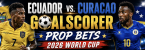 First, Anytime Goal Scorer Prop Bet Payout Odds - Enner Valencia, Gonzalo Plata, Alan Minda