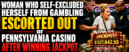 Woman Who Self-Excluded Herself From Gambling Escorted Out of Pennsylvania Casino After Winning Jackpot