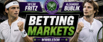 2026 Wimbledon Betting Markets: Taylor Fritz v Alexander Bublik